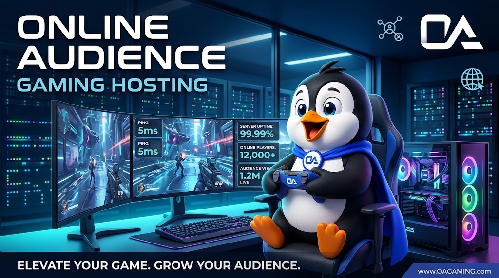Online Audience game hosting